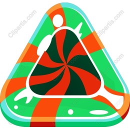 Vibrant Spiral Character