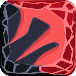 Abstract Red and Black work