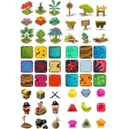 Vibrant Adventure Clipart Bundle - Set