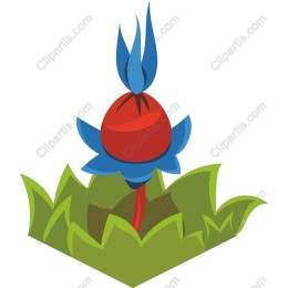 Vibrant Stylized Flower