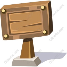 Wooden Signboard