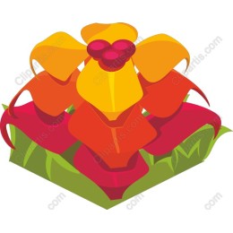 Gradient Floral Arrangement