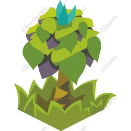 Stylized Cartoon Tree