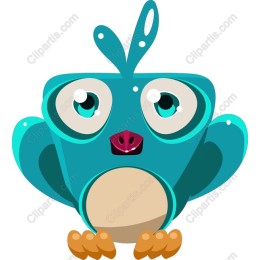 Playful Cartoon Owl
