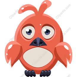 Charming Red Bird