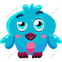 Charming Blue Bird