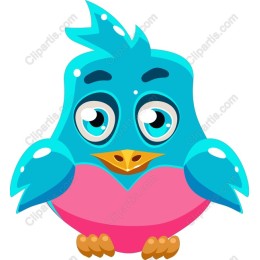 Cute Blue Bird