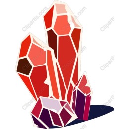 Vibrant Red Crystal