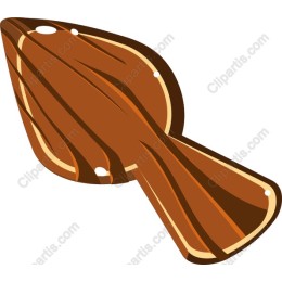 Wooden Fish Paddle