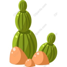 Stylized Cactus