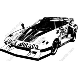 Lancia Alitalia Race Car