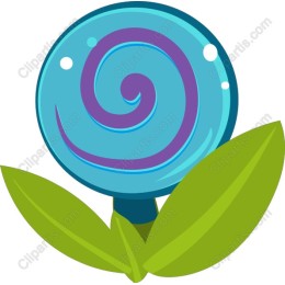 Whimsical Candy Lollipop