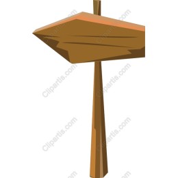 Rustic Wooden Signpost