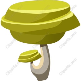 Stylized Forest Mushroom