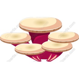 Stylized Mushroom