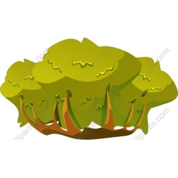 Vibrant Green Tree