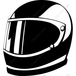 Sleek Racing Helmet