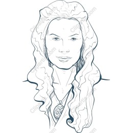Charming Portrait of a Graceful Woman