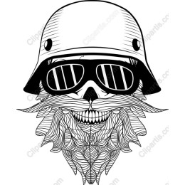 Rebellious Skull Helmet