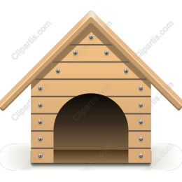 Cozy Wooden Dog House