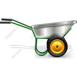 Vibrant Wheelbarrow