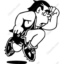 Sprinting Man