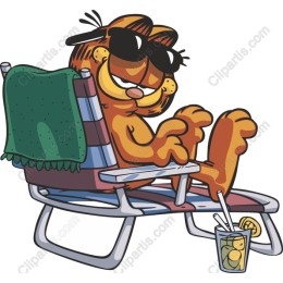 Cool Cat Poolside