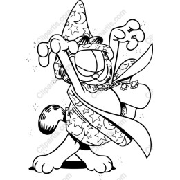 Magical Wizard Cat