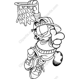 Cartoon Basketball Character