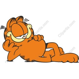 Charming Cartoon Cat