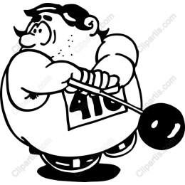 Cheerful Weightlifter