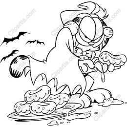Whimsical Halloween Cat