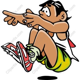 Dynamic Young Athlete in Motion