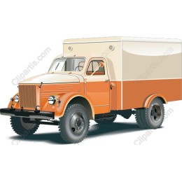 Vintage Delivery Truck