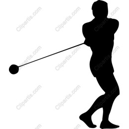Dynamic Hammer Throw Athlete