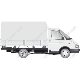 Modern Delivery Truck