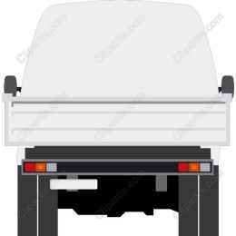 Box Truck Rear View