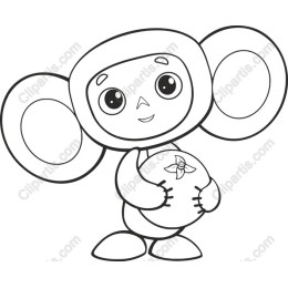 Adorable Character with Round Ears