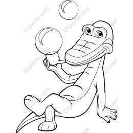 Charming Crocodile Bubble Blower