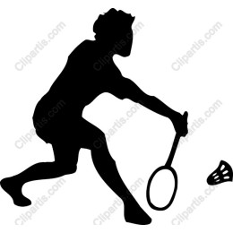 Dynamic Badminton Player