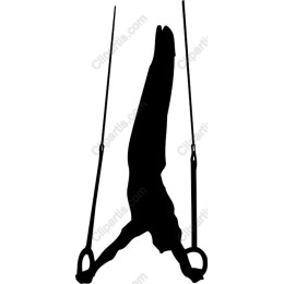 Gymnast on Rings