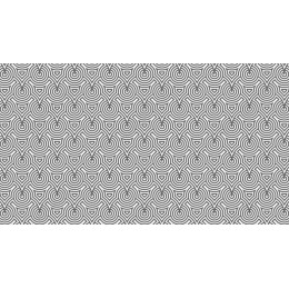 Black and White Swirl Seamless Pattern