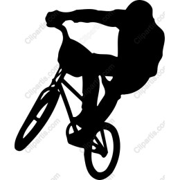 Dynamic BMX Rider