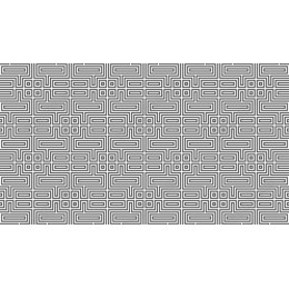 Geometric Maze Pattern