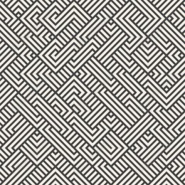 Geometric Maze Pattern