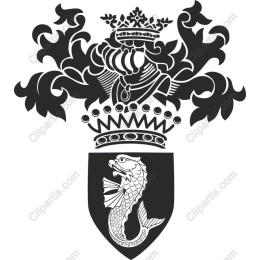 Regal Crown and Fish Crest