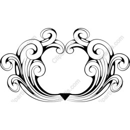 Elegant Swirling Ornament