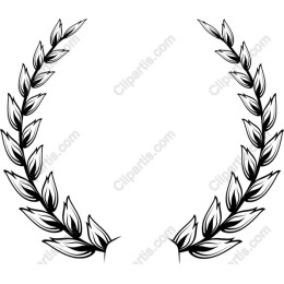 Elegant Laurel Wreath