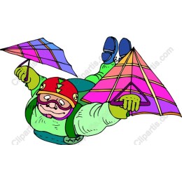 Sky Diver with Kites