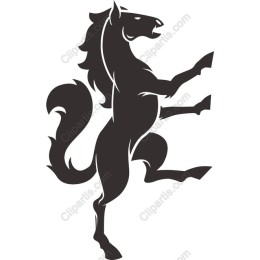 Majestic Rearing Horse
